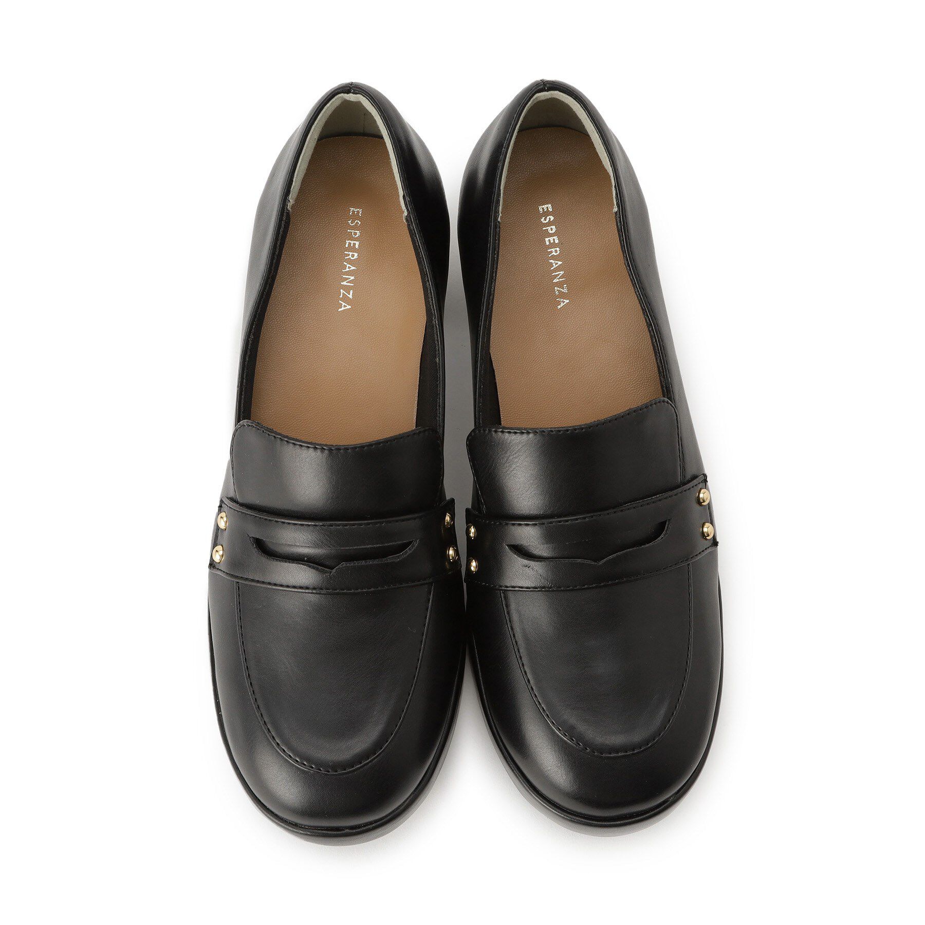 ESPERANZA「ヒールアップローファー」|パンプス|