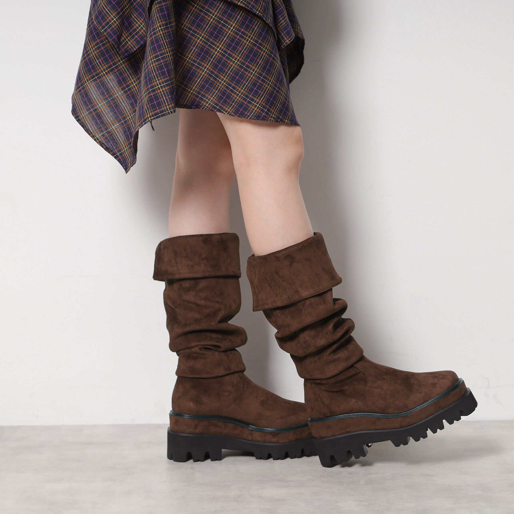 ESPERANZA「【EC先行販売】マルチWAYダブルトラックソールブーツ」|ショートブーツ|