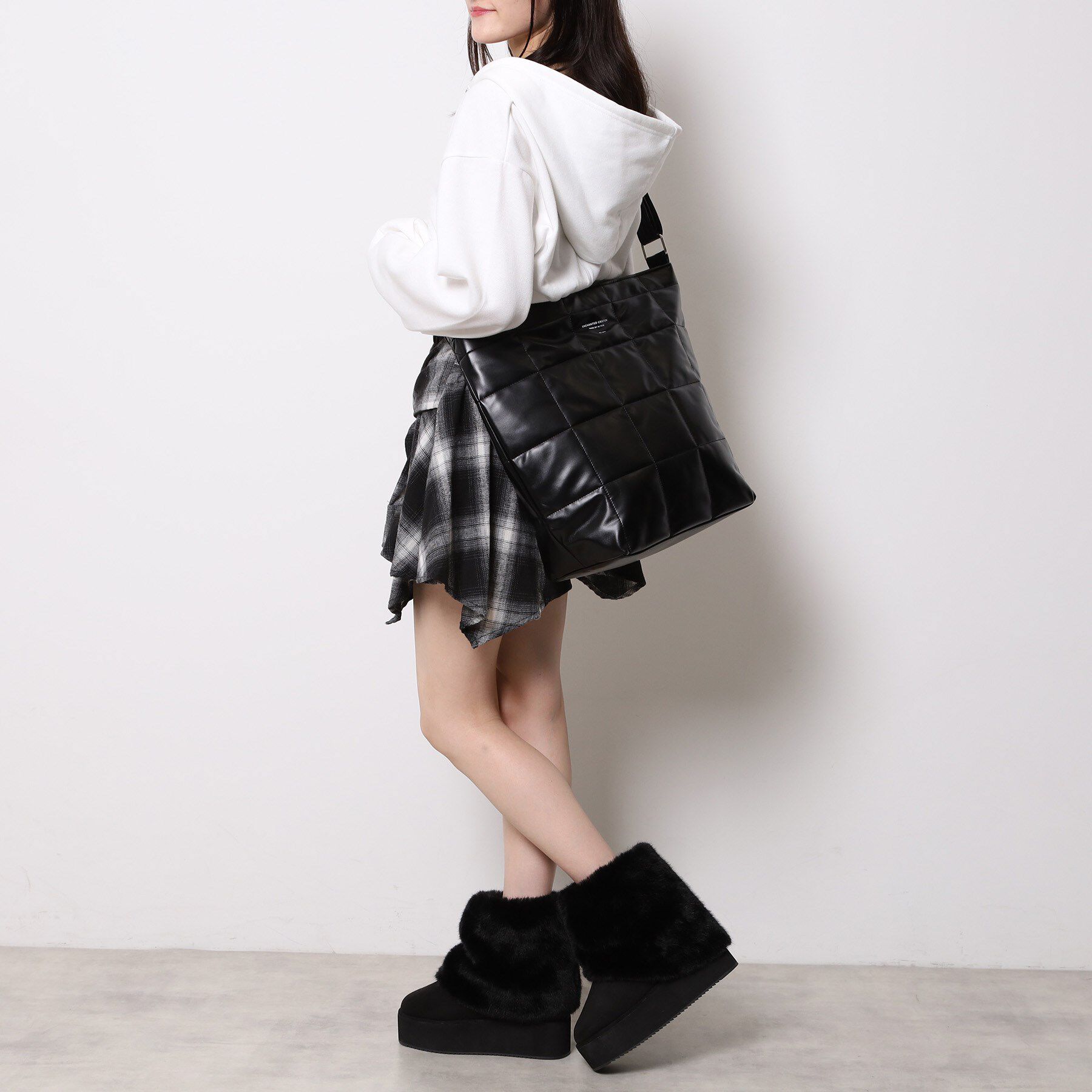 Ober Tashe「【新生活・新学期】キルティングショルダーバッグ」|ショルダー・メッセンジャー|