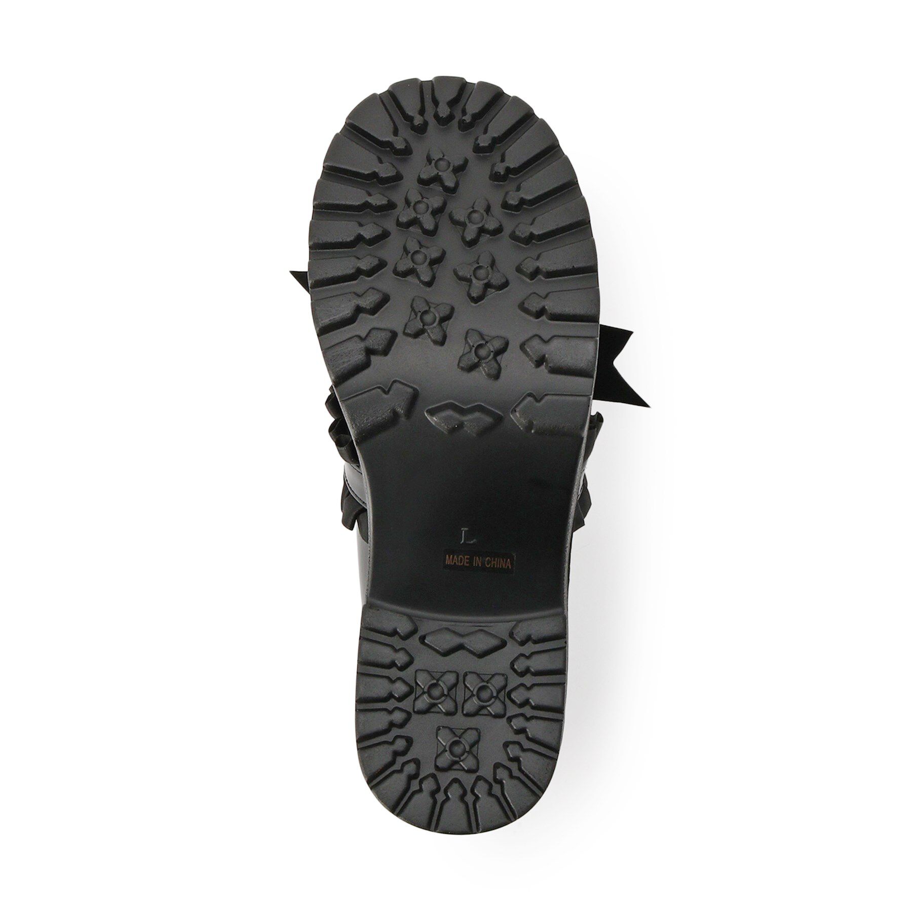 csT&P「リボン付厚底ローファーパンプス」|パンプス|