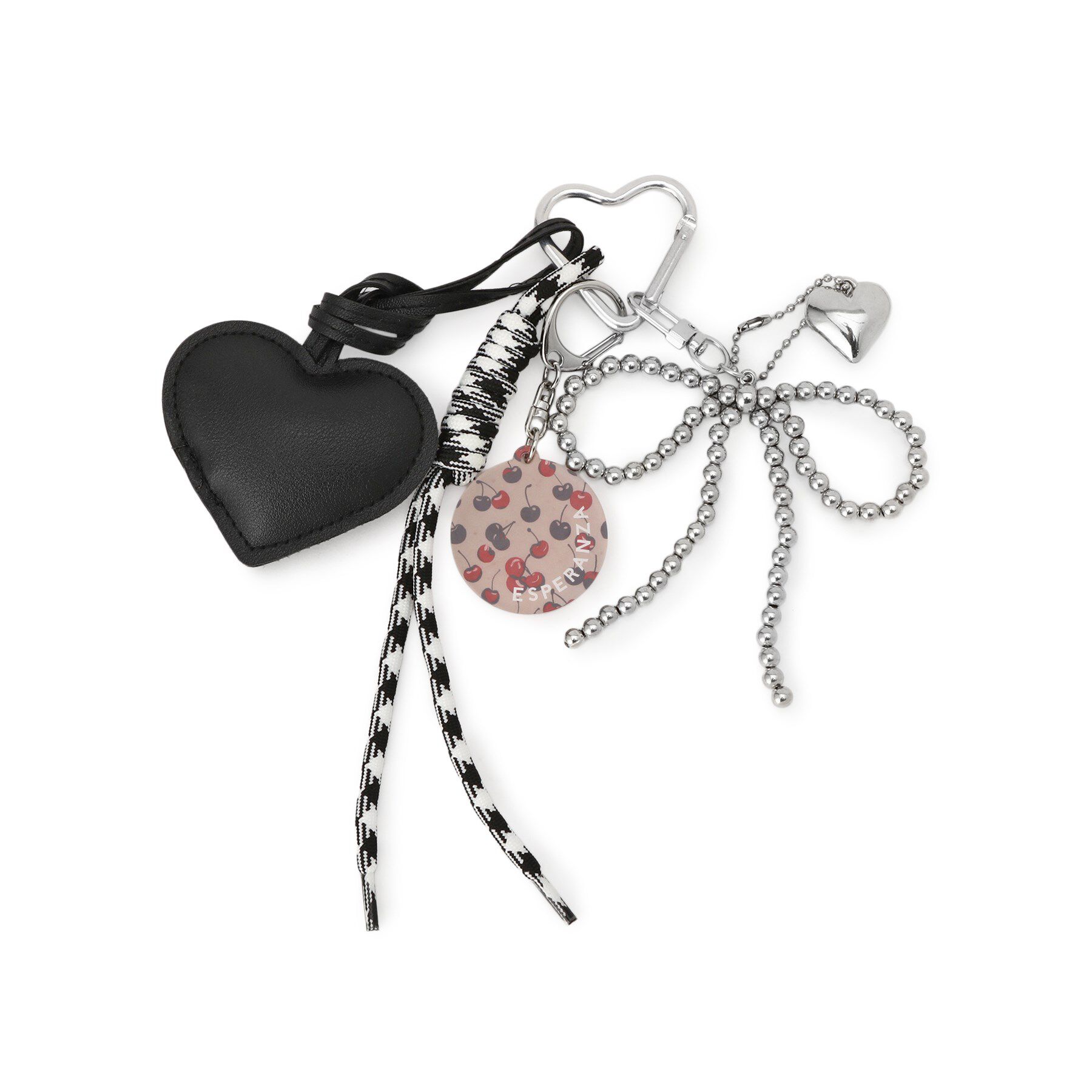 ESPERANZA「キュートチャーム」|キーケース|ブラック(919)