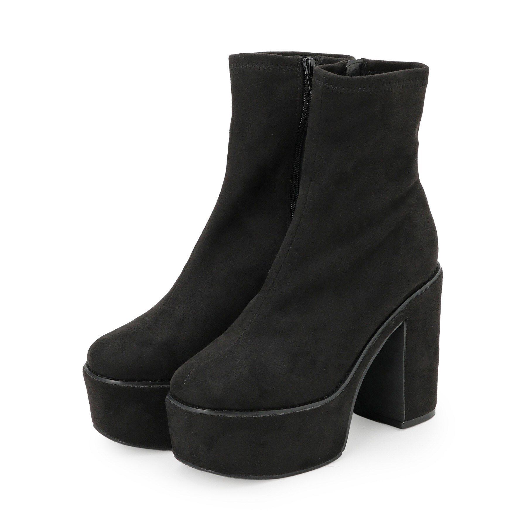 csT&P「厚底シンプルブーツ」|ショートブーツ|