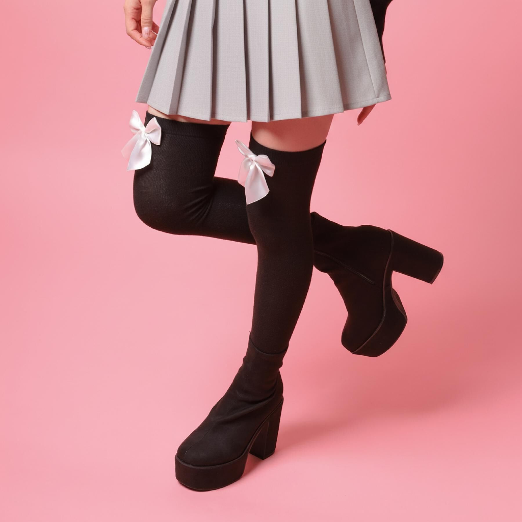 csT&P「厚底シンプルブーツ」|ショートブーツ|