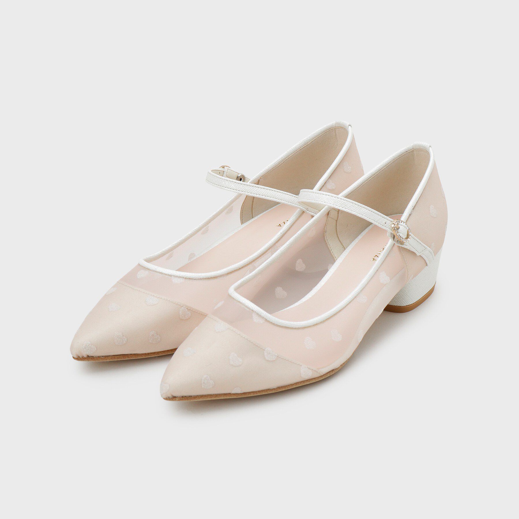 ESPERANZA「甲ストラップシアーパンプス」|パンプス|