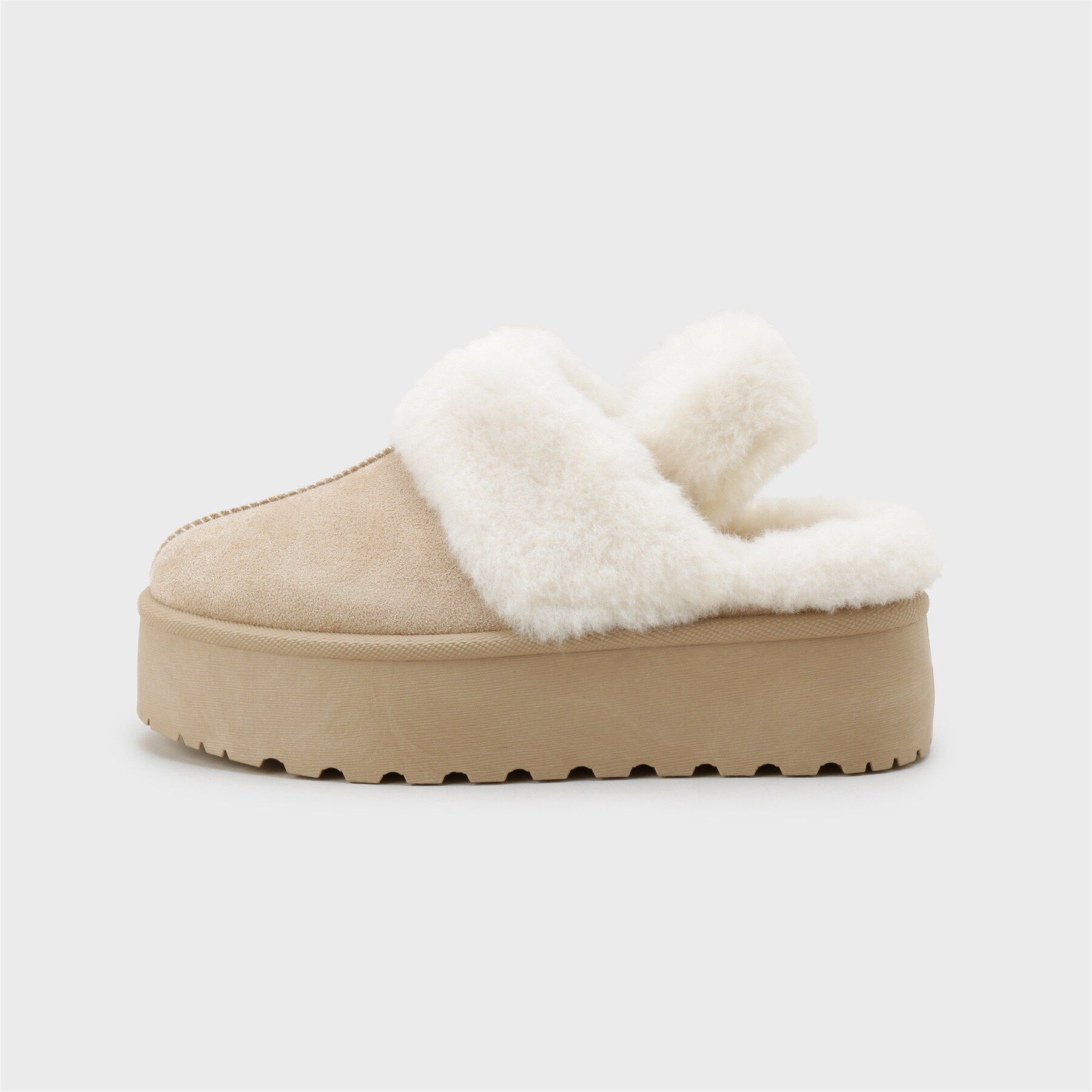 csT&P「フェイクムートンサボ　ベルト取り外し可」|サンダル|