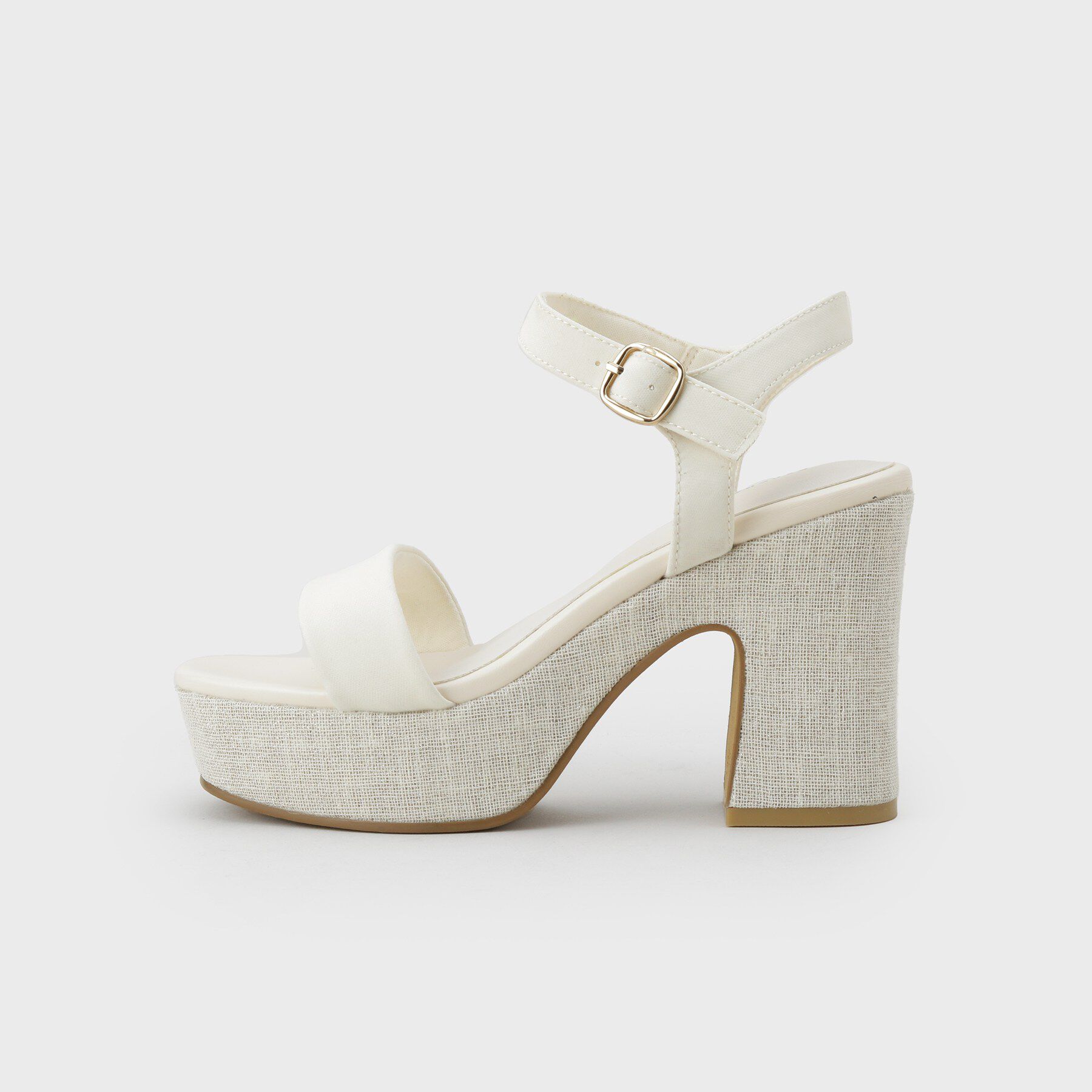 ESPERANZA「ウェッジソールソフトスクエアサンダル」|サンダル|