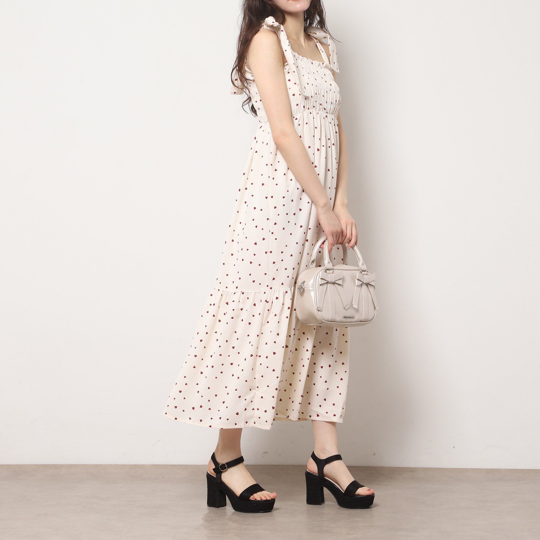 ESPERANZA「ウェッジソールソフトスクエアサンダル」|サンダル|