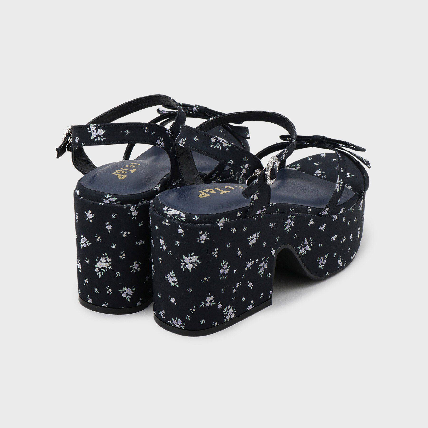 csT&P「厚底バレーコアリボンサンダル」|サンダル|