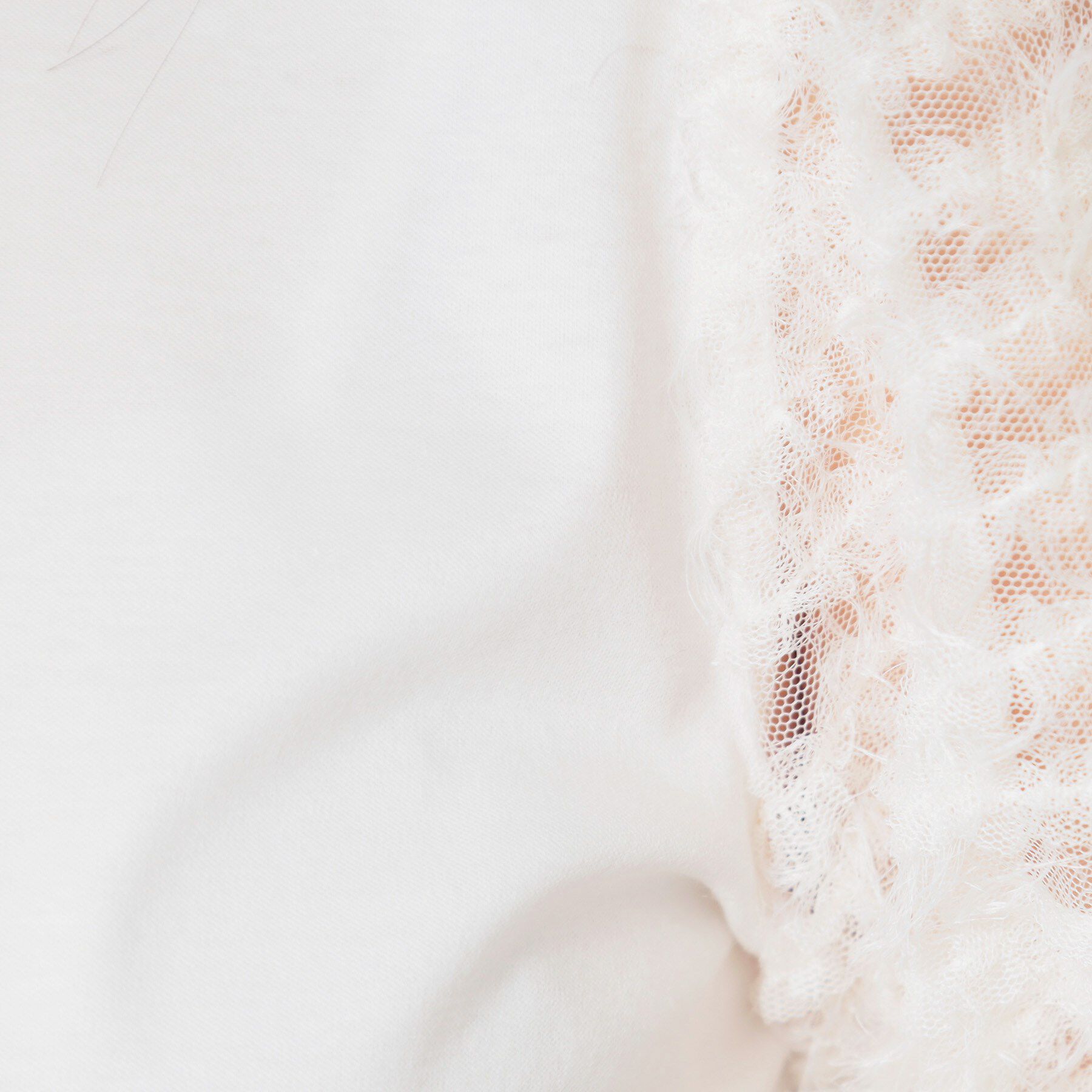 SunaUna「【チュール袖】パフスリーブカットソー」|Tシャツ・カットソー|