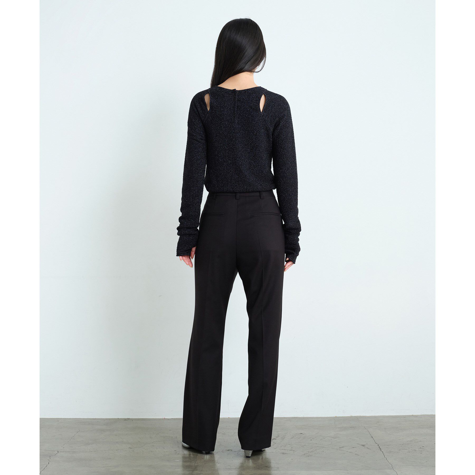 CODE A「gabardine semi flare pants」|その他|