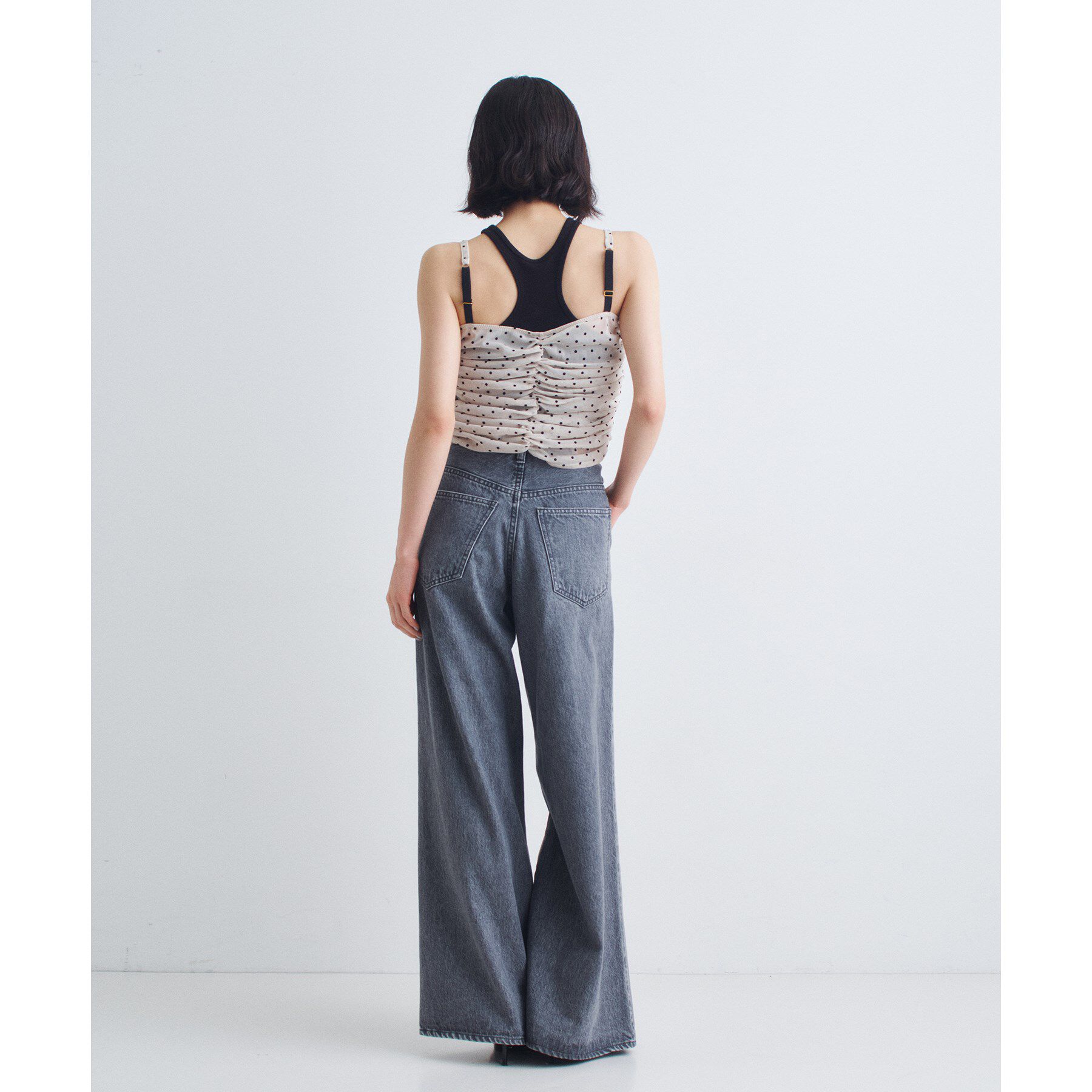 CODE A「tulle dot bustier」|ベスト・ジレ|