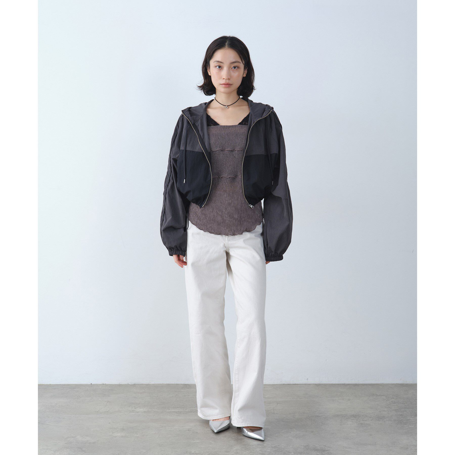 CODE A「urban light crop blouson」|ブルゾン・スタジャン|
