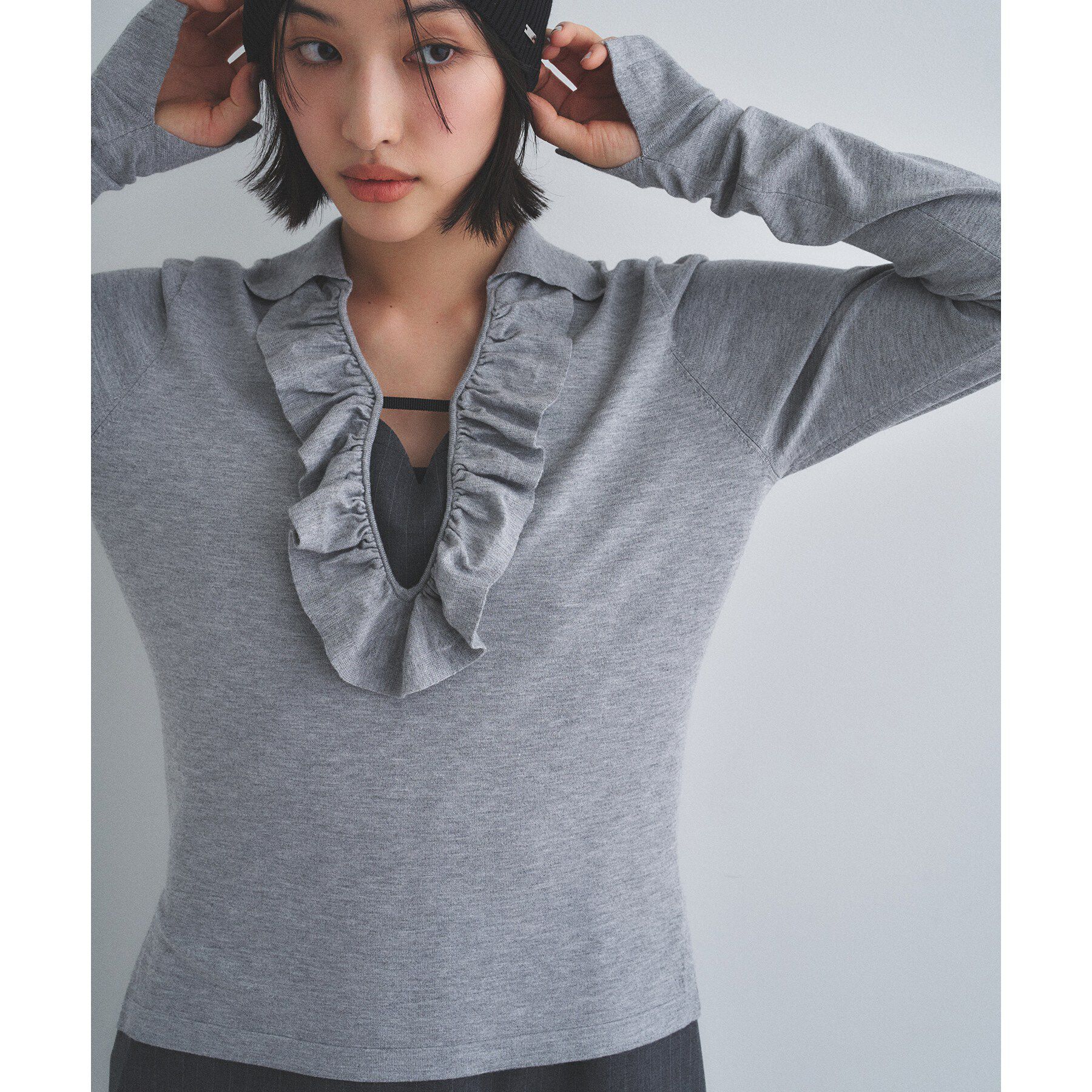 CODE A「frill knit」|ニット・セーター|