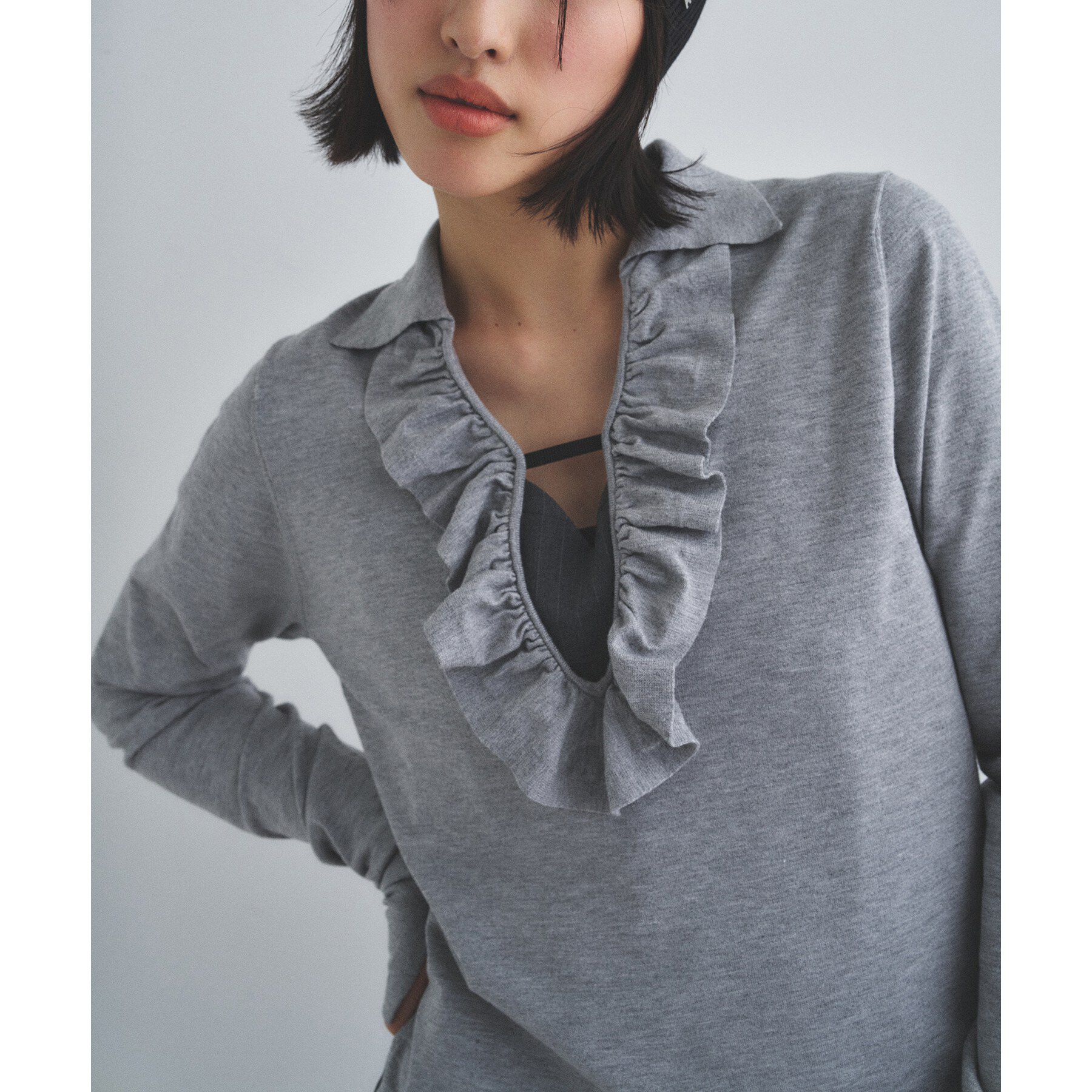 CODE A「frill knit」|ニット・セーター|