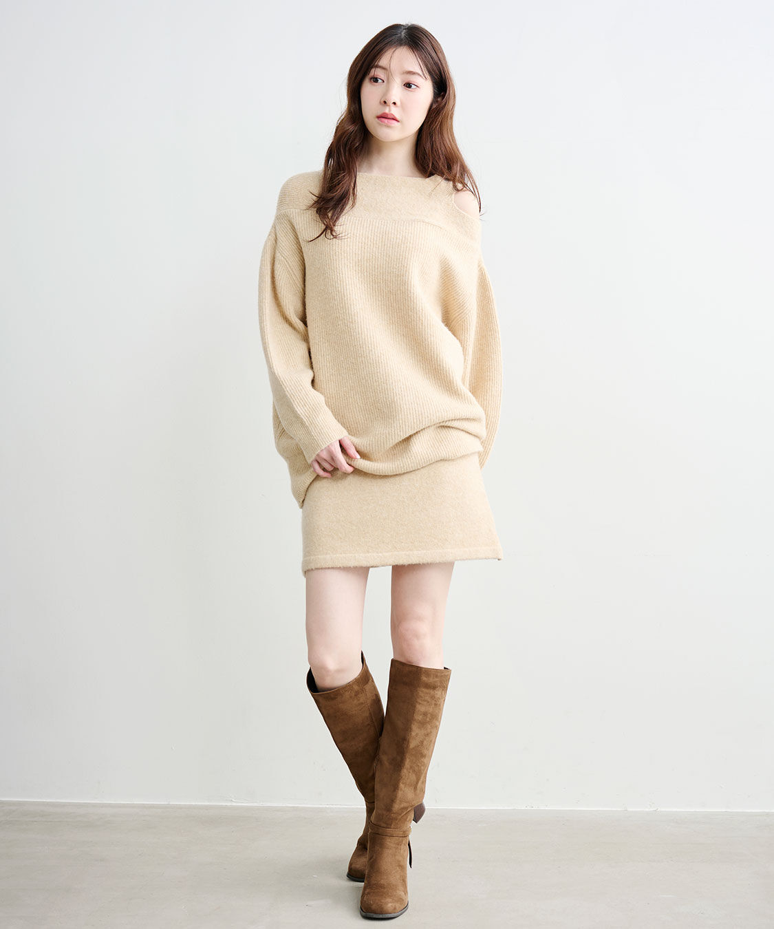 COCO DEAL「ポケットニットミニスカート」|スカート|