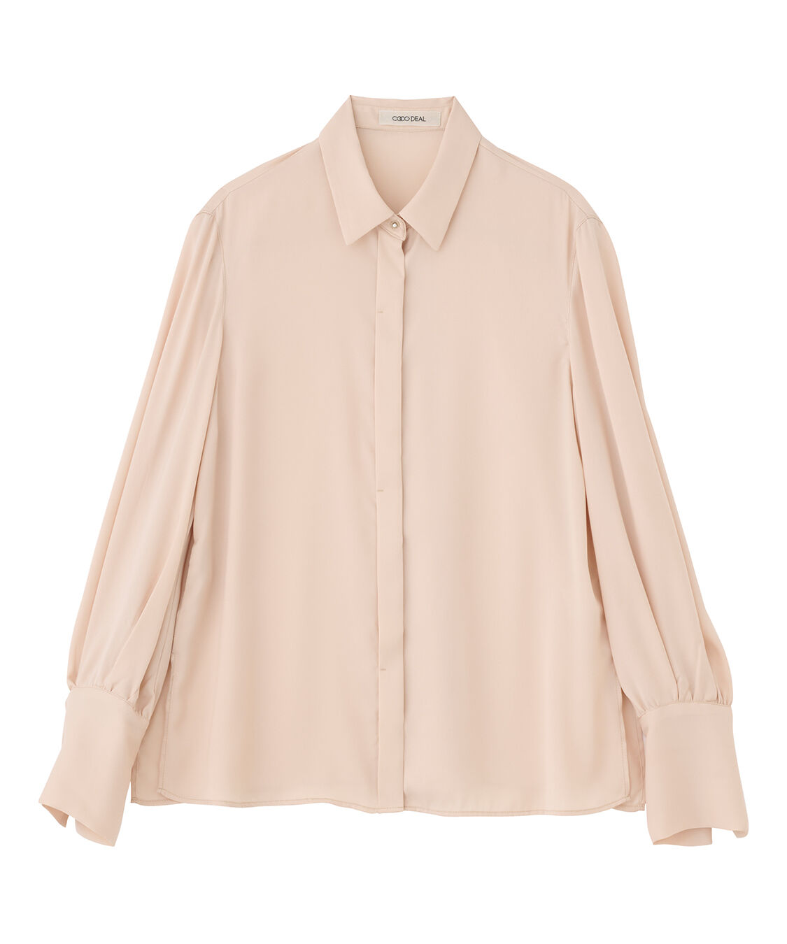 COCO DEAL「2WAYサテンシャツ」|シャツ・ブラウス|