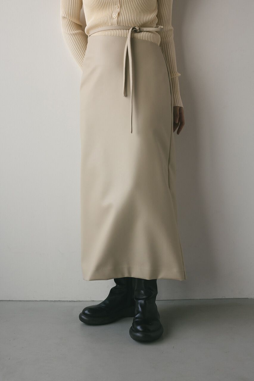 STYLEMIXER「スランティングストリングスカート」|スカート|