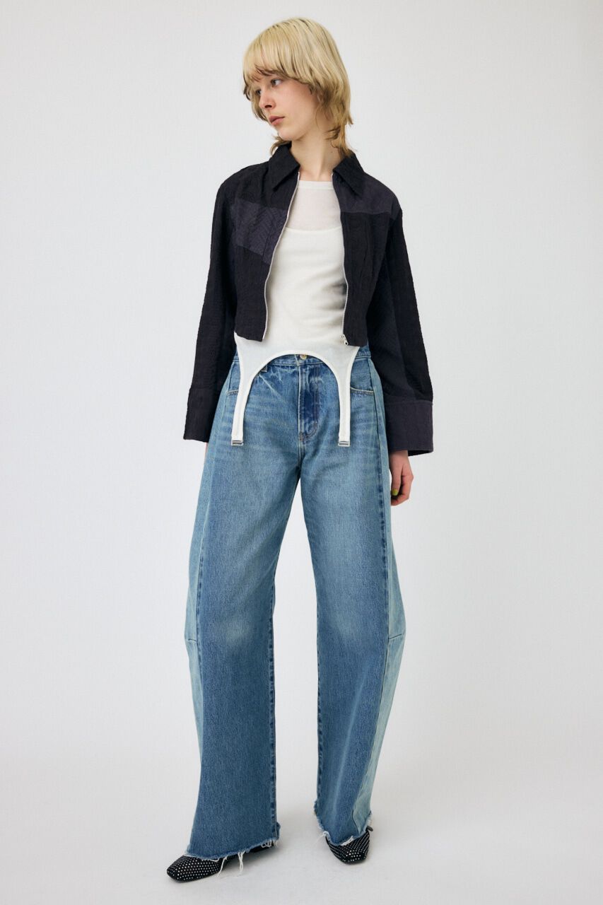 MOUSSY「CORSET LACE シャツ」|シャツ・ブラウス|