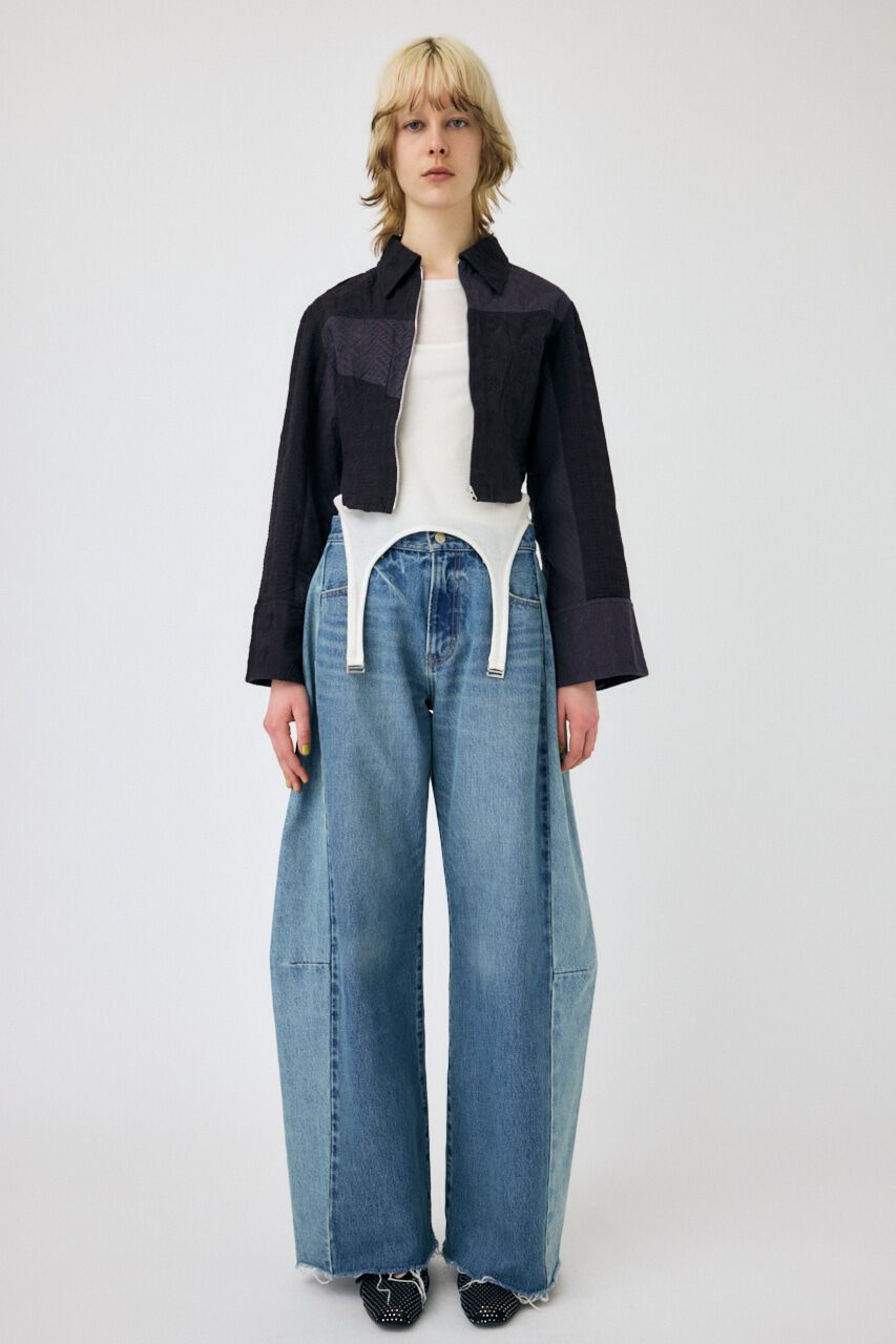 MOUSSY「CORSET LACE シャツ」|シャツ・ブラウス|