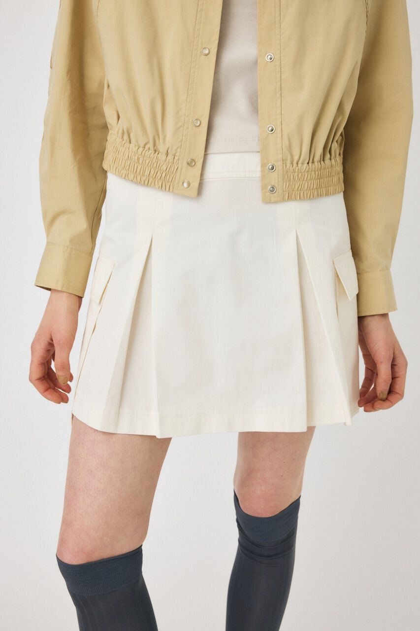MOUSSY「MILITARY PLEATS スカート」|スカート|