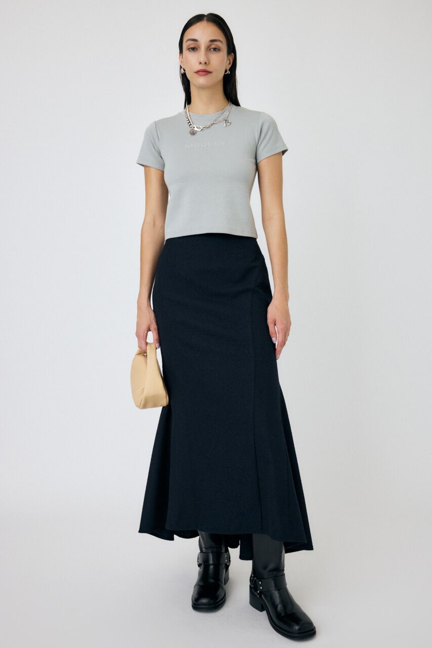 MOUSSY「GRANDMAS ロングスカート」|スカート|NVY