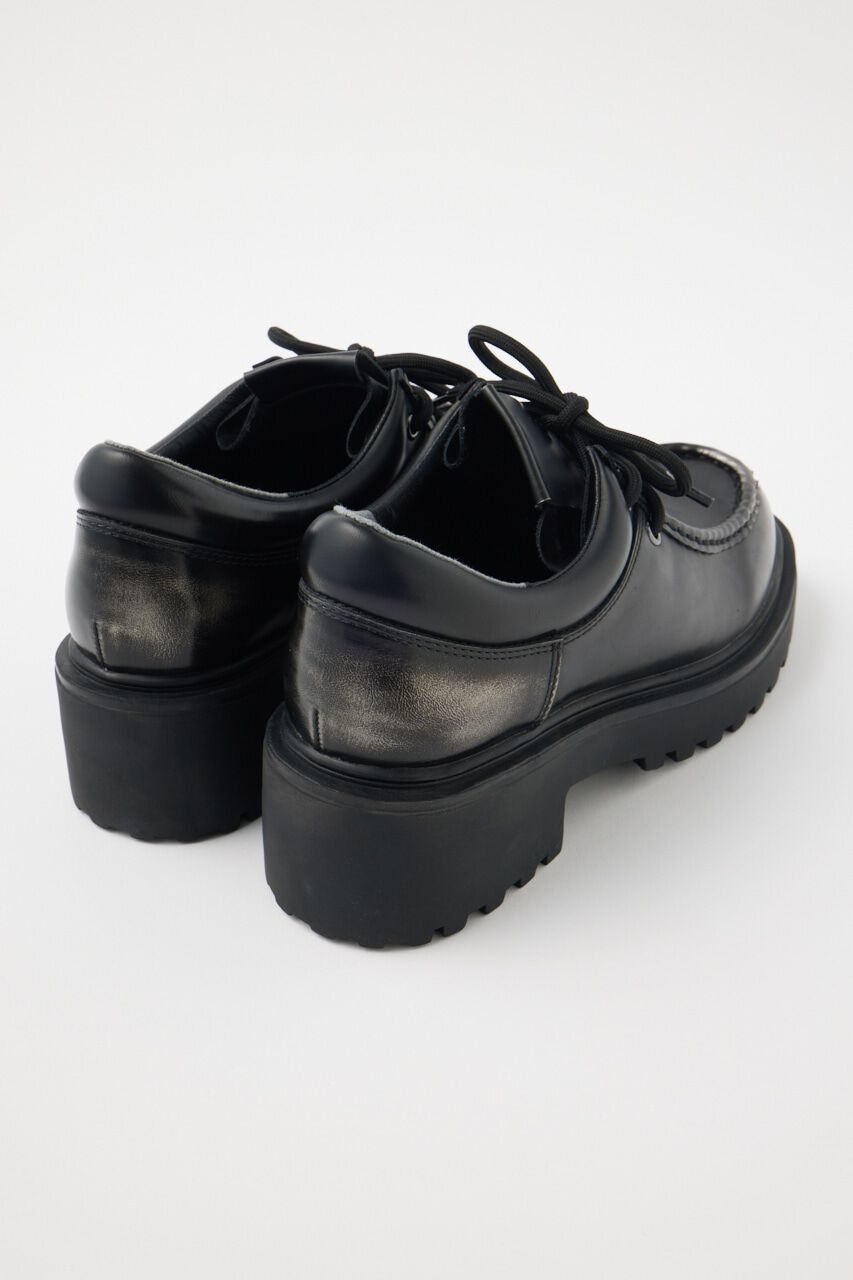 MOUSSY「CHUNK SOLE レースアップシューズ」|ローファー|