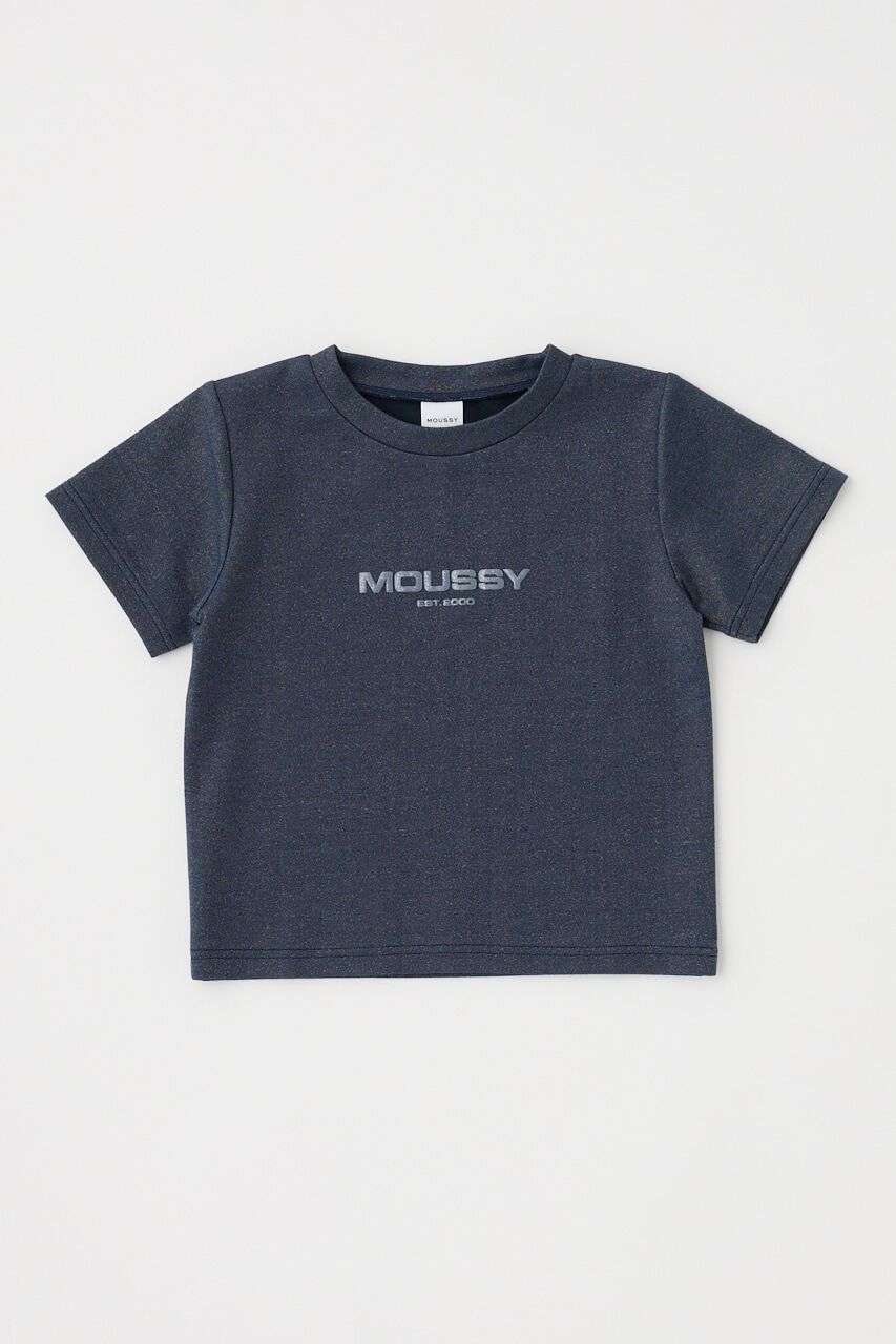 MOUSSY「GLITTER MOUSSY Tシャツ」|Tシャツ・カットソー|NVY