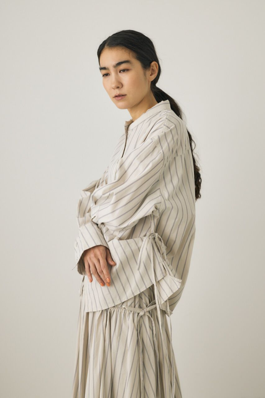 MOUSSY「２WAYスタンド衿シャツ　オーガニックコットン使用」|シャツ・ブラウス|