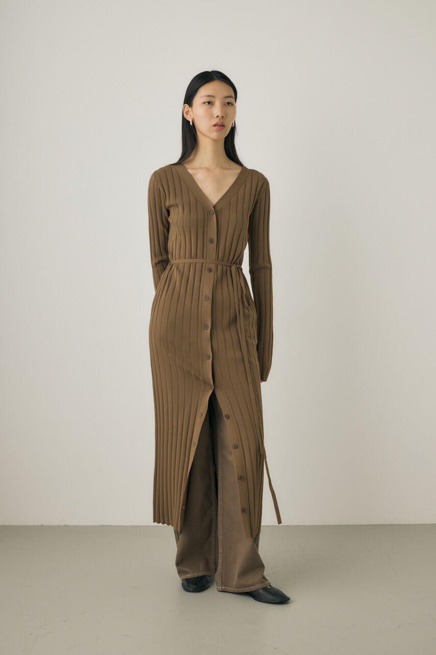 MOUSSY「2WAYニットワンピース　リサイクルポリエステル使用」|ワンピース|