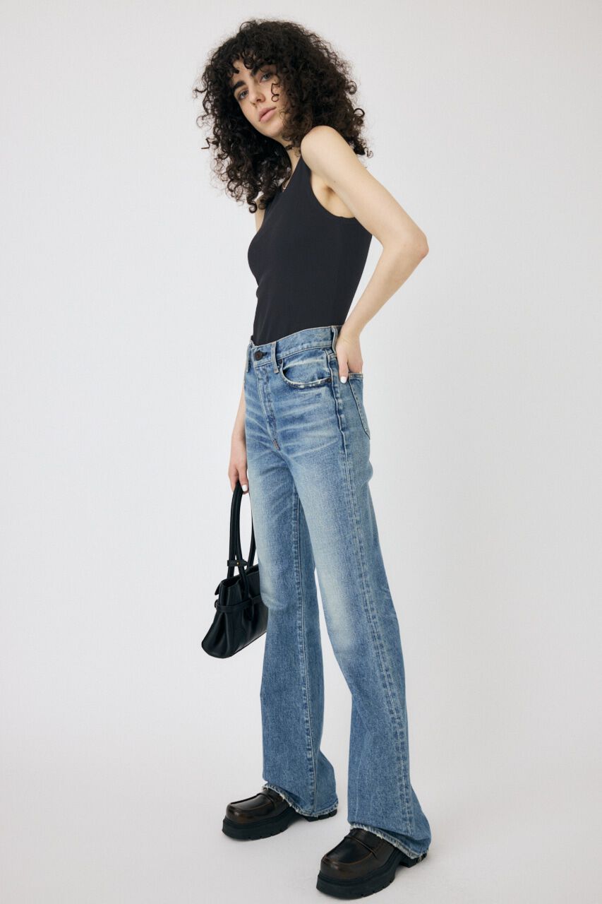 MOUSSY「BASIC RIB タンクトップ」|タンクトップ|