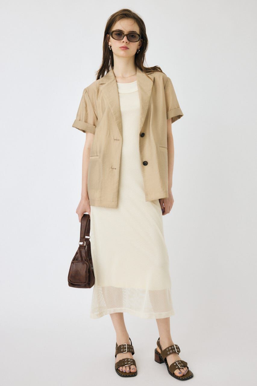 MOUSSY「MIDDLE SLEEVE シアージャケット」|その他|