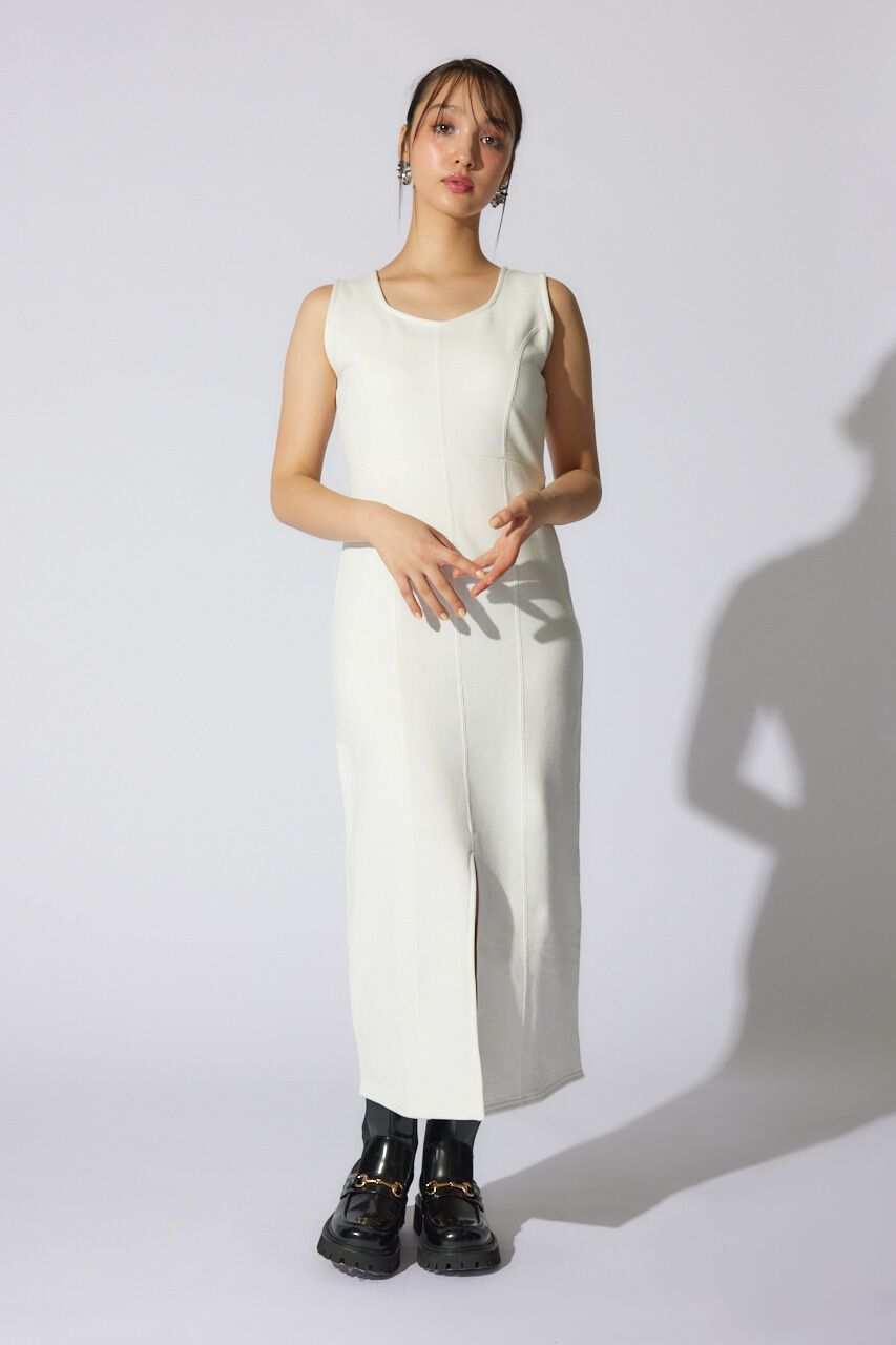 rienda「レイヤードパーカーワンピース」|ワンピース|