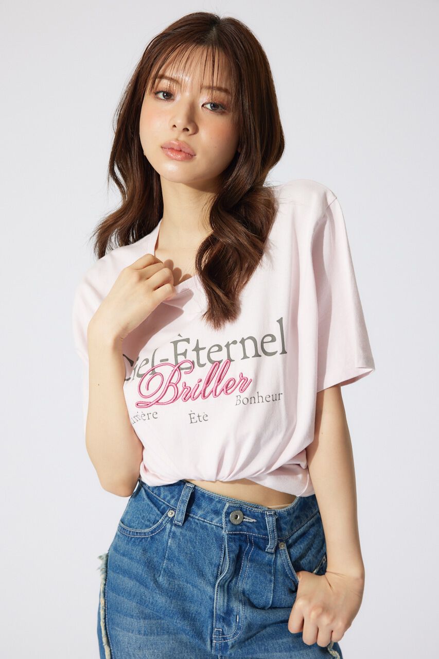 rienda「BigロゴTシャツ」|Tシャツ・カットソー|