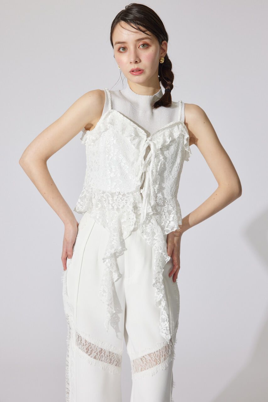 rienda「シンメトリーキャミトップス」|キャミソール|