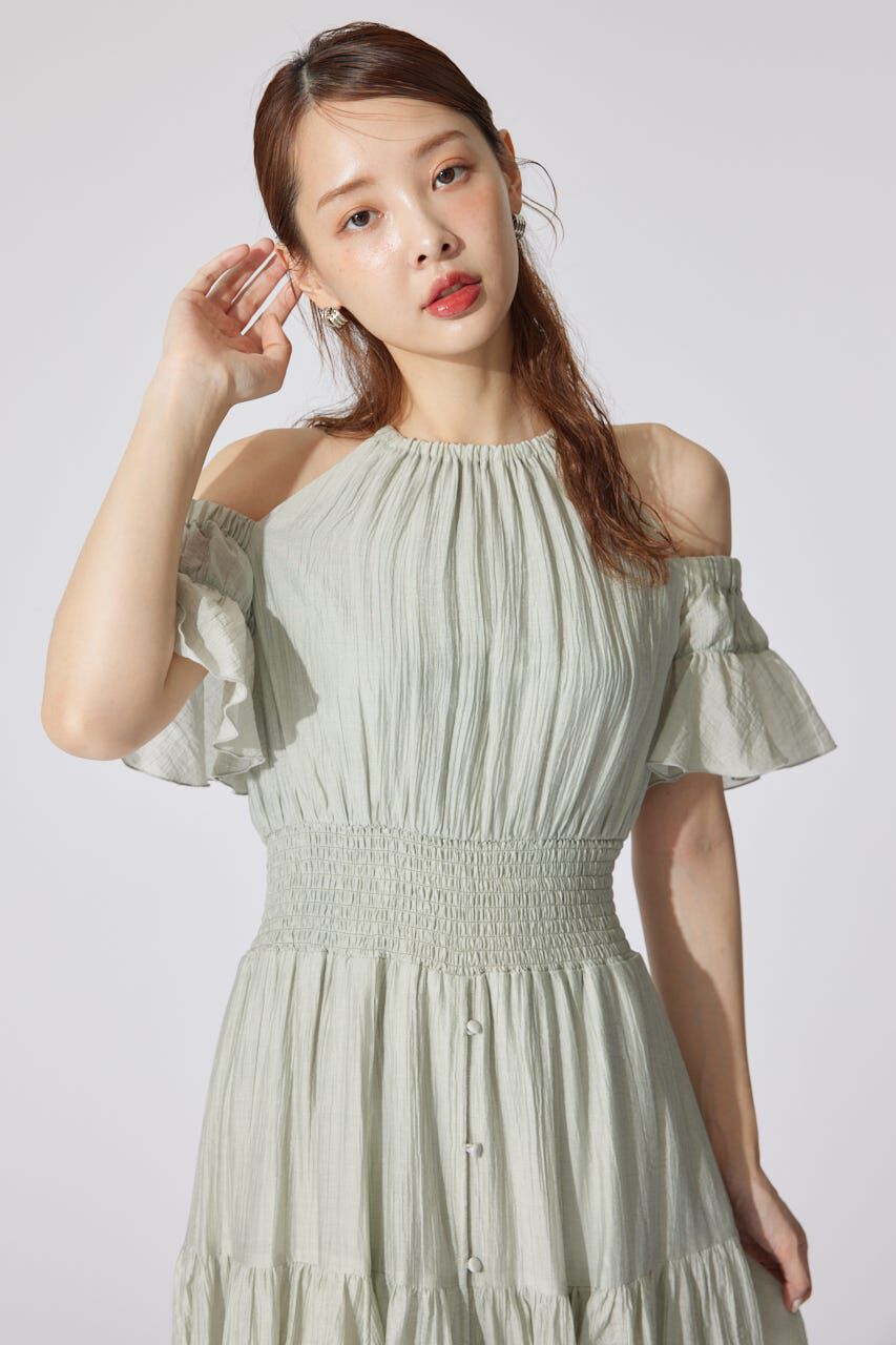 rienda「2WAYホルターネックロンパース」|ワンピース|