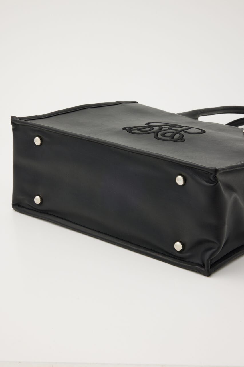 rienda「WRRロゴフェイクレザートートバッグ」|その他|