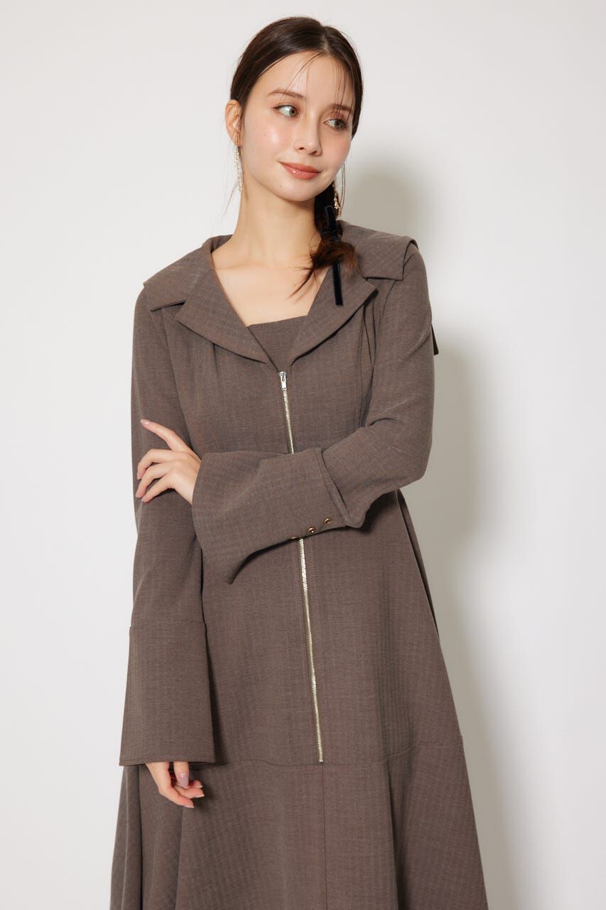 rienda「セーラーディティールフレアワンピース」|ワンピース|