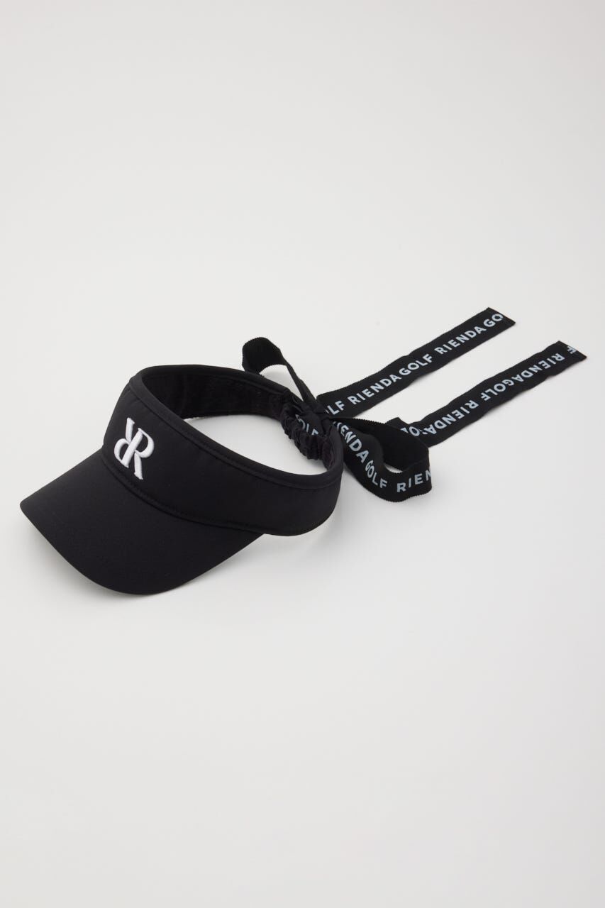 rienda「RRロゴリボン付きサンバイザー」|その他|