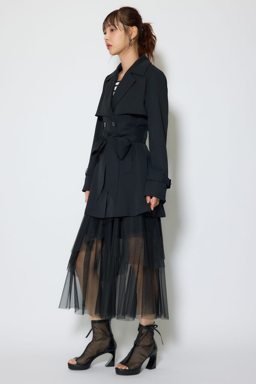 rienda「フラップフレアトレンチコート」|その他|