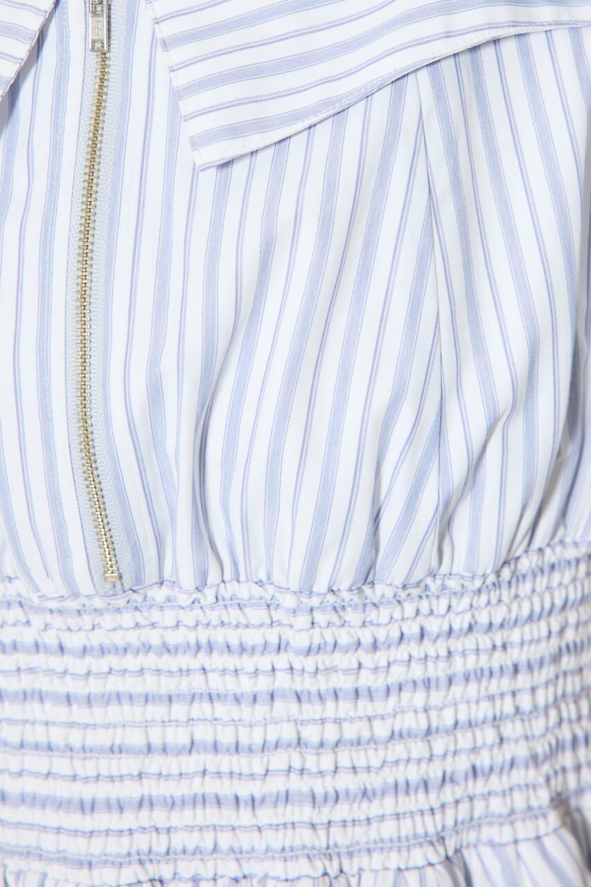 rienda「リボンスリーブフレアミニワンピース」|ワンピース|