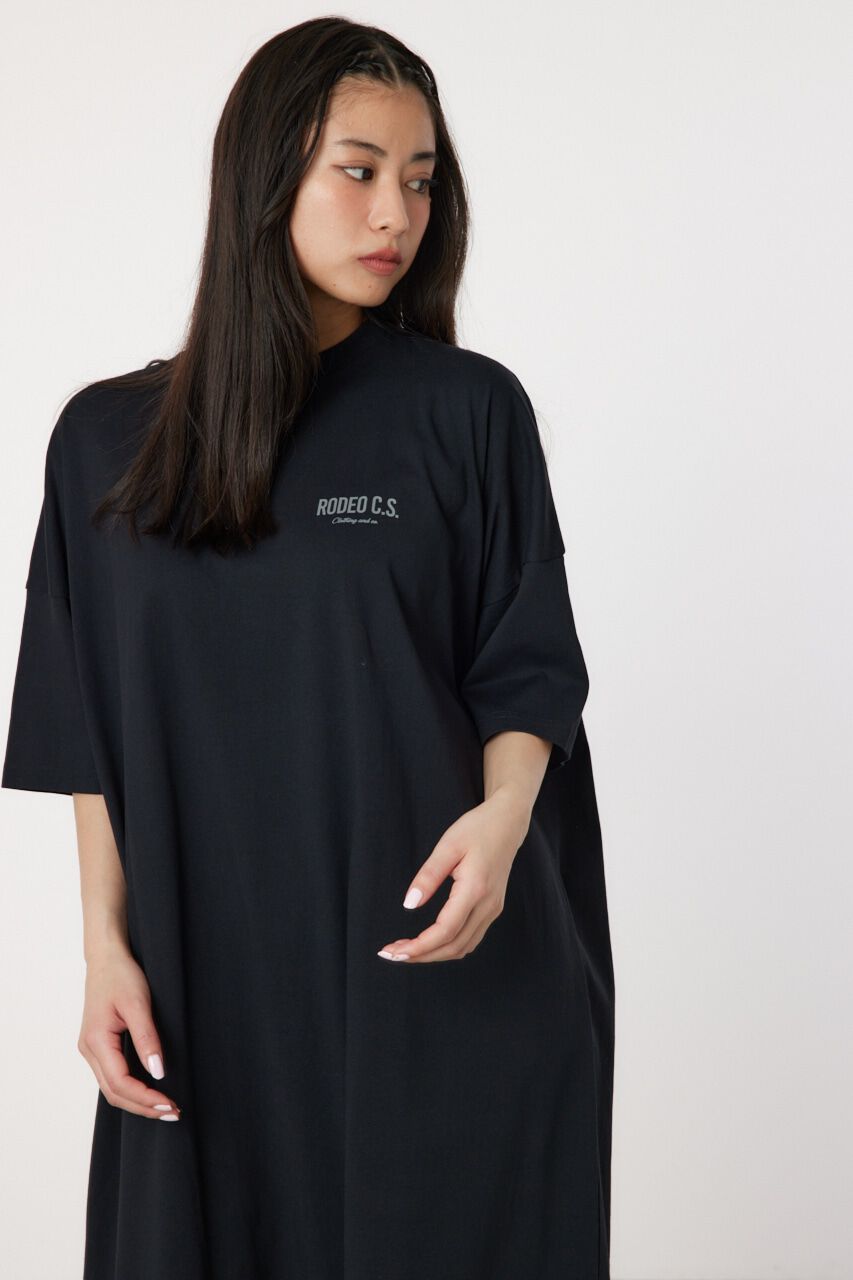 RODEO CROWNS「サガラワッペン ロゴ Tワンピース」|ワンピース|