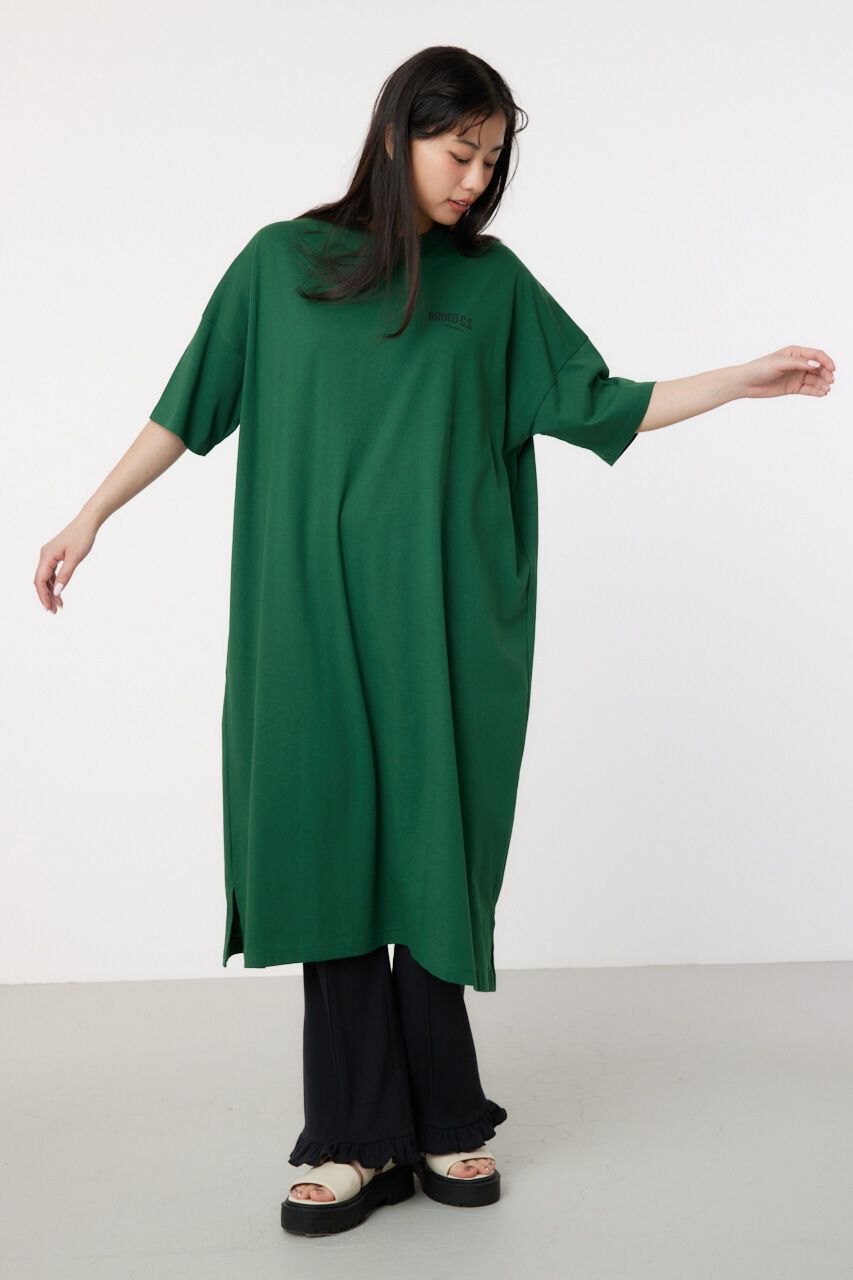 RODEO CROWNS「サガラワッペン ロゴ Tワンピース」|ワンピース|