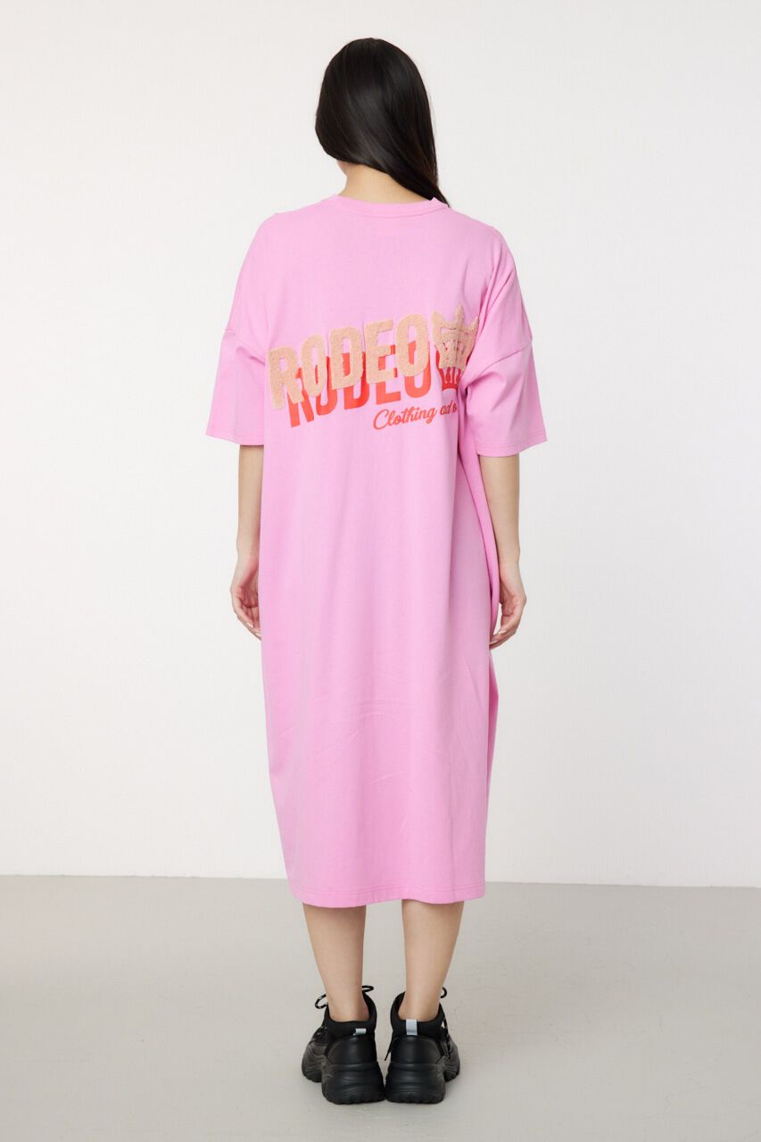 RODEO CROWNS「サガラワッペン ロゴ Tワンピース」|ワンピース|