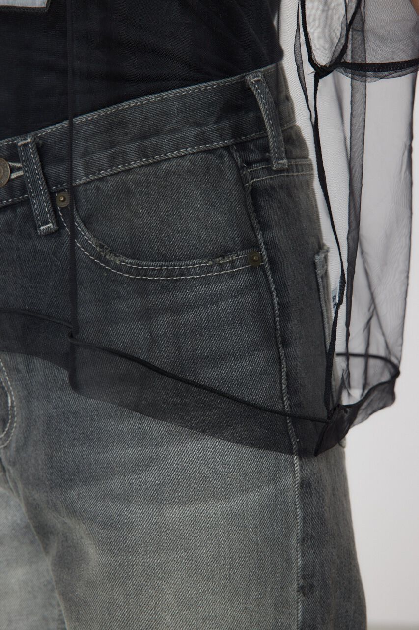 RODEO CROWNS「ミリタリーナンバリングシアートップス」|シャツ・ブラウス|