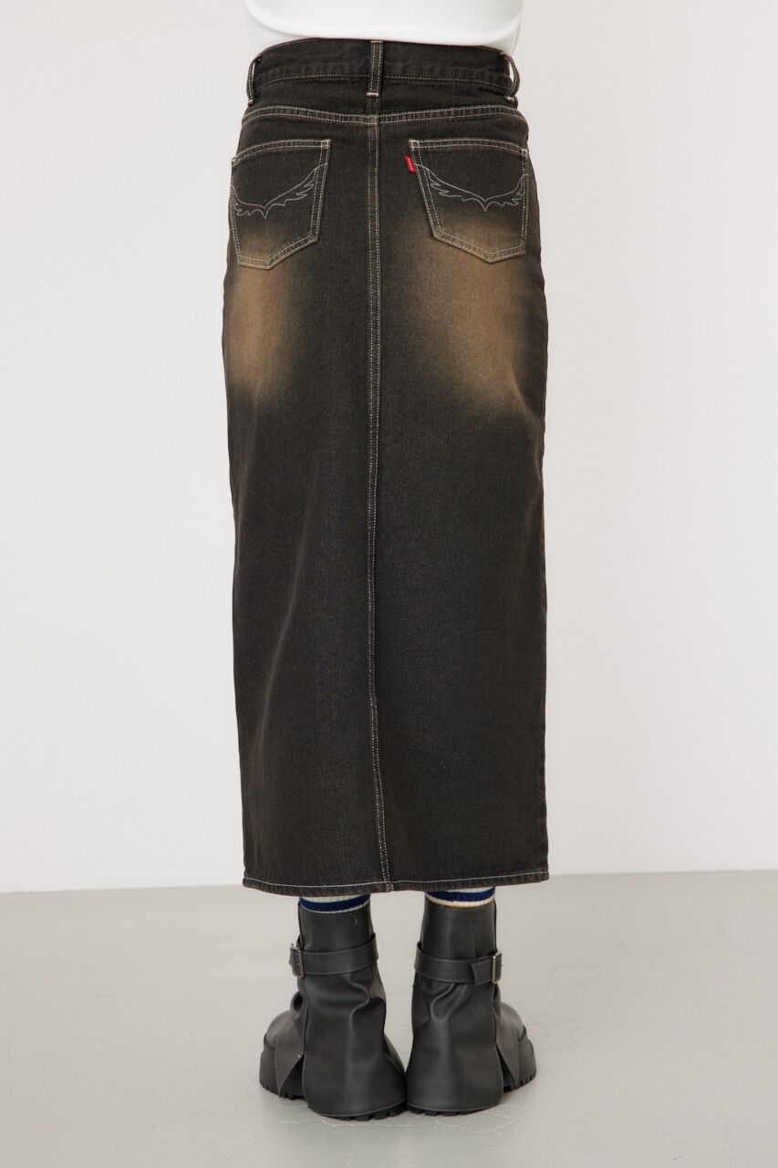 RODEO CROWNS「フロントスリットデニムスカート」|スカート|