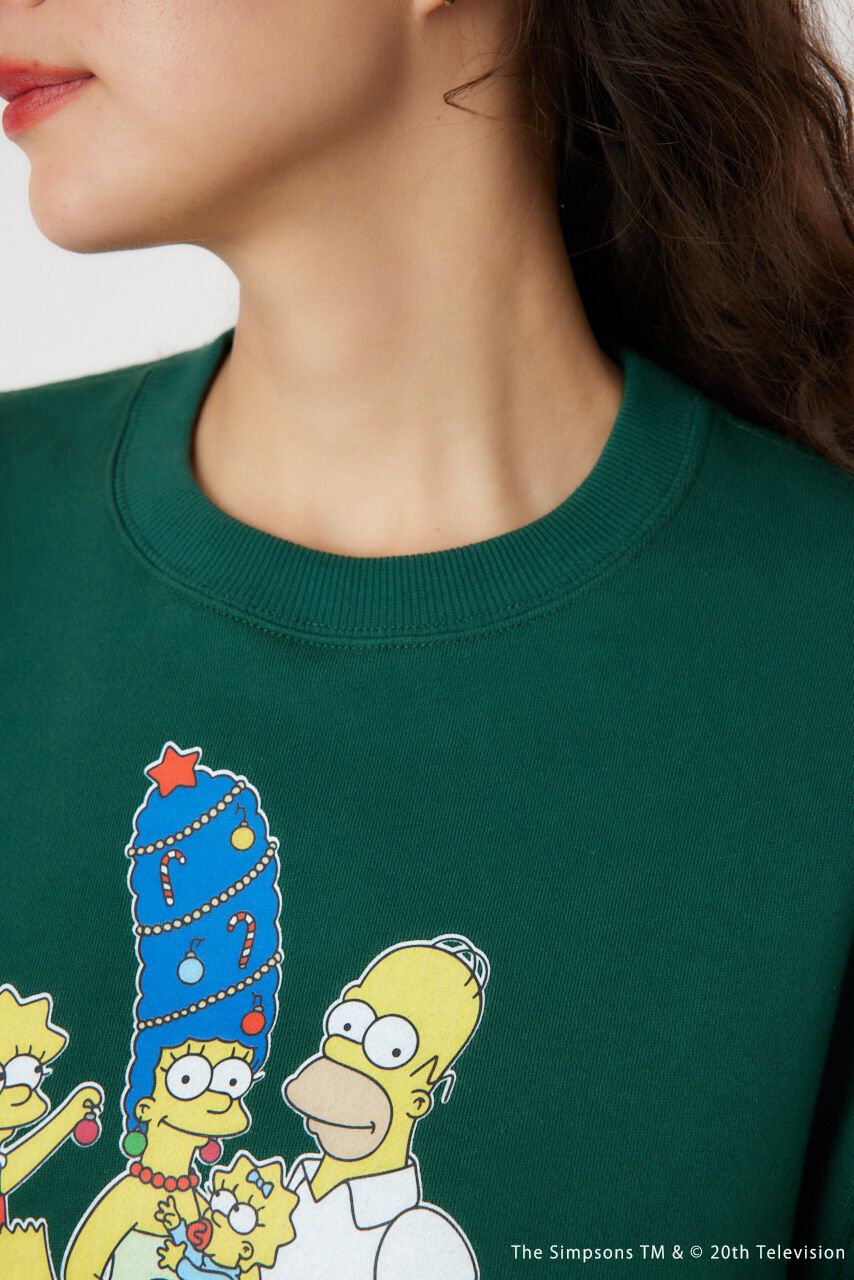 RODEO CROWNS「(THE SIMPSONS)Xmasスウェットトップス」|パーカー|