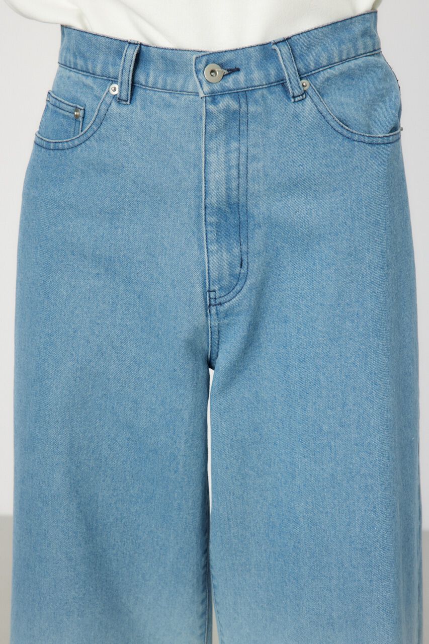 RODEO CROWNS「フェードワイドデニムパンツ」|デニム|