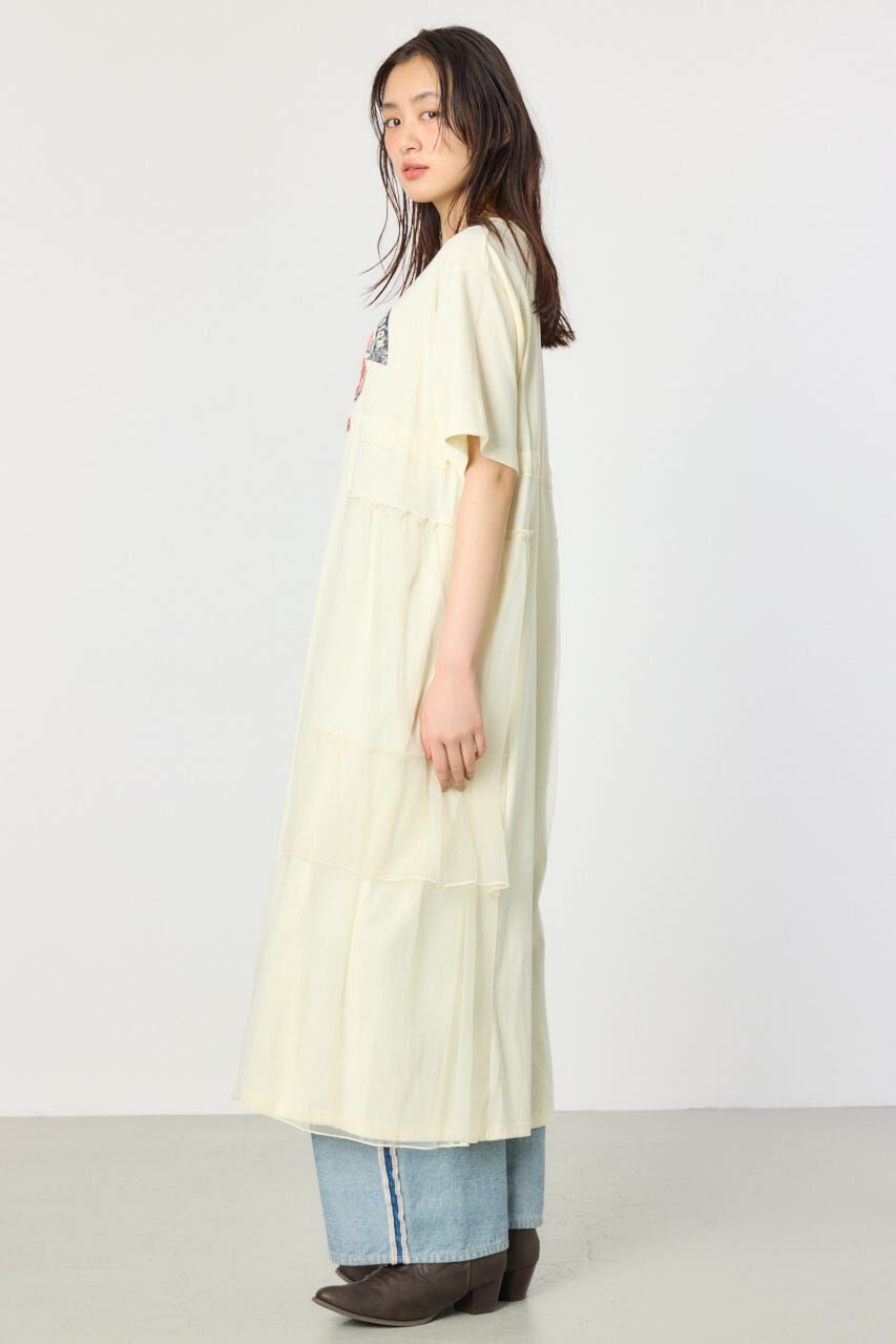 RODEO CROWNS「サイドティアードマキシワンピース」|ワンピース|