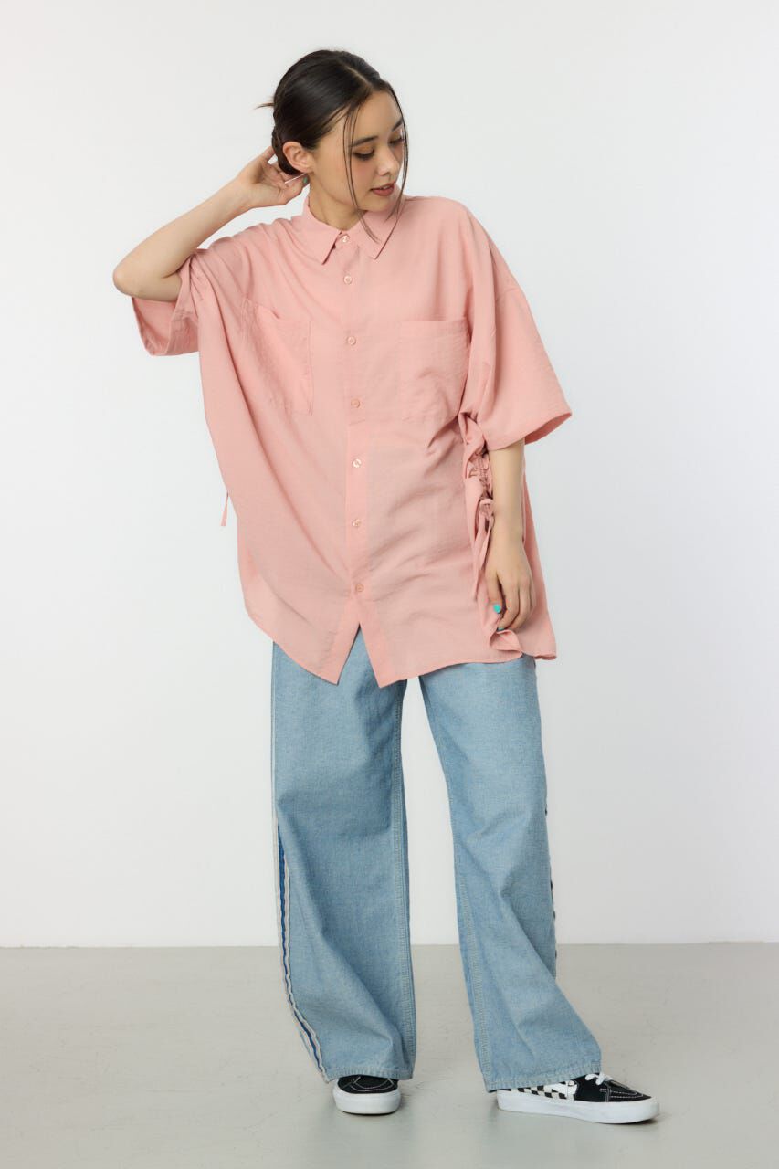 RODEO CROWNS「ハーフスリーブビッグシャツ」|シャツ・ブラウス|