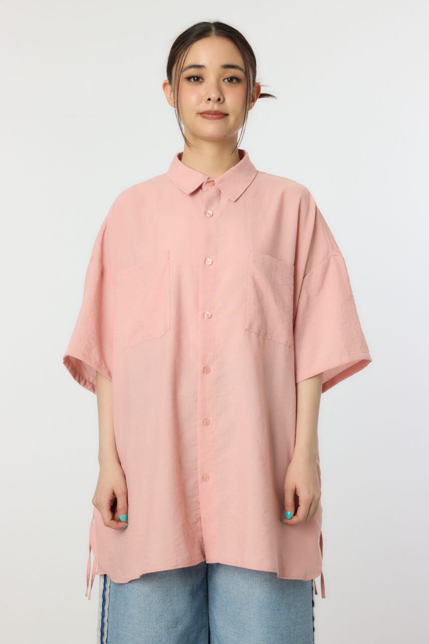 RODEO CROWNS「ハーフスリーブビッグシャツ」|シャツ・ブラウス|